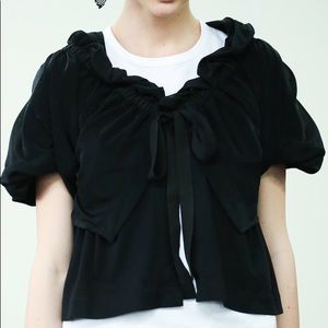 tricot COMME des GARCONS Cape Black M